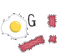 Bacon Sticker - Bacon - Discover & Share GIFs