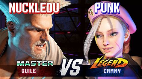 Sf Nuckledu Guile Vs Punk Cammy High Level Gameplay Youtube