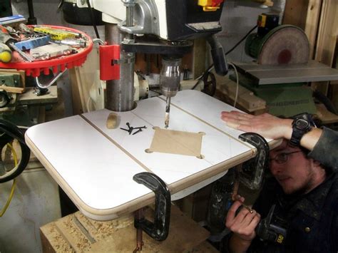 Pillar Drill Table Olly Writes