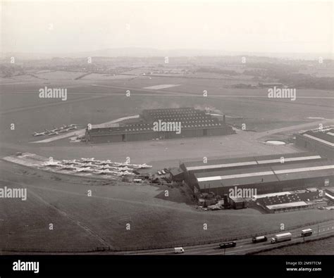 The British Aircraft Corporation Site At Samlesbury Stock Photo Alamy