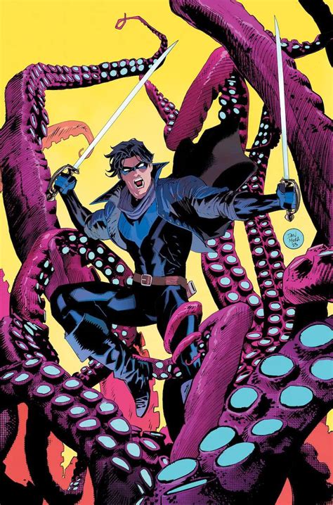 Artwork Nightwing 2016 Issue 109 Variant Cover By Dan Mora Rdccomics