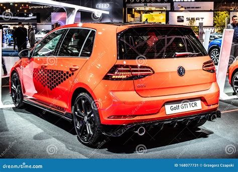 Repr Sentation Rouge Du Golf Gti Vw Tcr La Nouvelle Volkswagen Type De