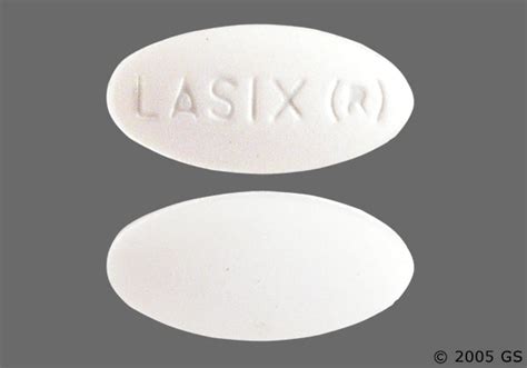 Lasix Oral Tablet 20mg Drug Medication Dosage Information