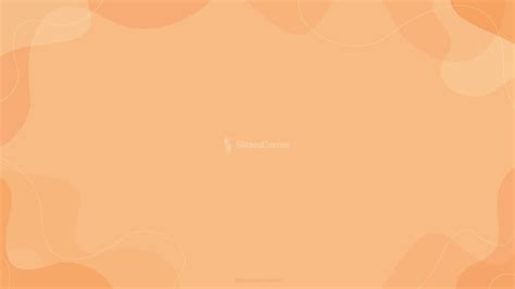 Orange Background For Powerpoint