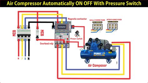 How To Wire A Pressure Switch On A Air Compressor Zwinkern L