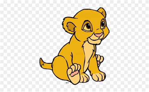 Baby Lion Clipart Lion King Baby Simba Free Transparent Png Clipart