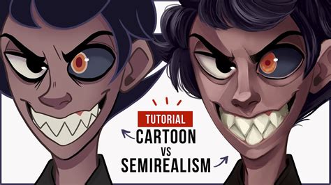 Shading Tutorial 🎓 Cartoon Vs Semirealism Rendering Techniques Youtube