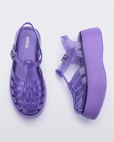 Platform Jelly Sandal Melissa Possession Plato In Mini Melissa