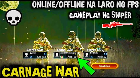 Carnage Wars New Update Carnage Wars Sniper Gameplay Video Carnage