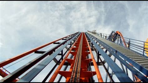 SheiKra POV Busch Gardens Tampa B M Dive Machine Roller Coaster On Ride