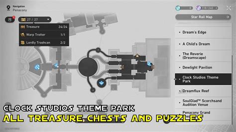 Honkai Star Rail Clock Studios Theme Park All Chest Locations Chests