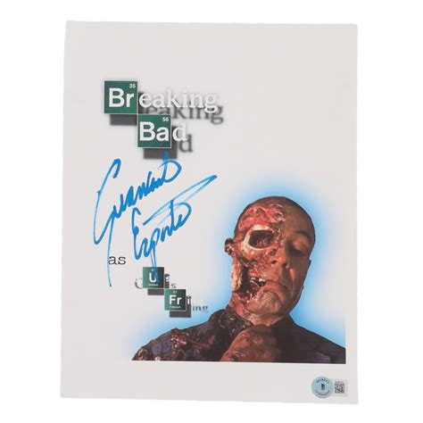 Giancarlo Esposito Signed Breaking Bad X Photo Beckett