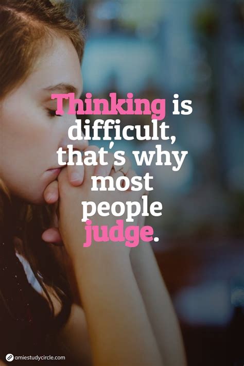 Thinking Vs Judgment Artofit