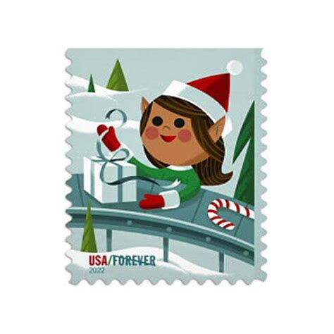 Holiday Elves Stamps Forever Stamp Store