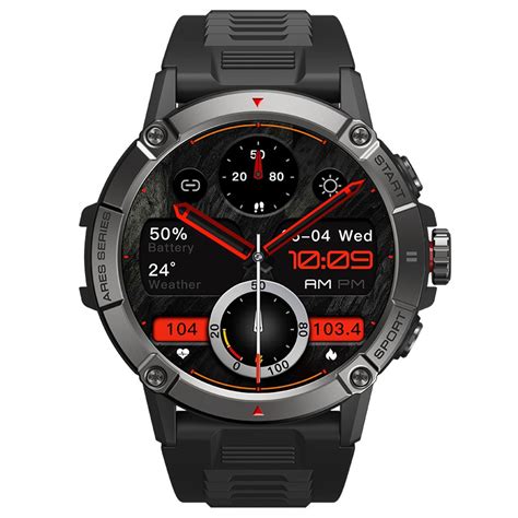 Zeblaze Ares Smartwatch Black