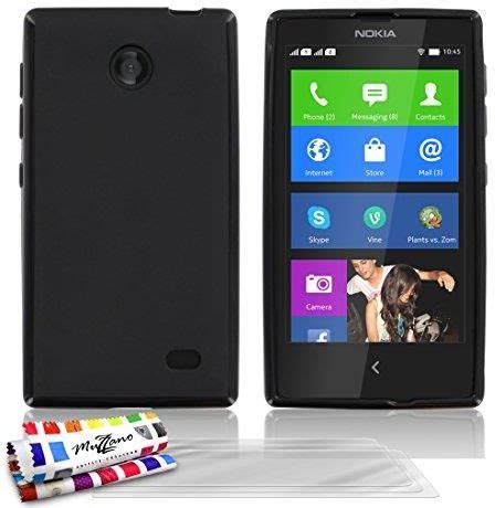 Muzzano Ultra Slim Soft Case Nokia A The Glossy Hybrid Black