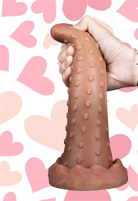 Realistic Fantasy Dildo With Suction Cup Tongue Dildo For Woman Vaginal