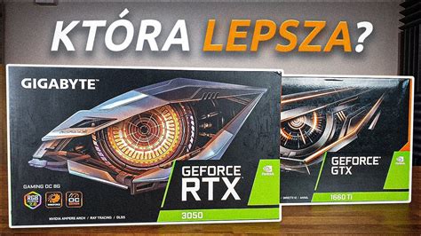 RTX 3050 VS GTX 1660 Ti Pojedynek Kart Za 1900 PLN YouTube