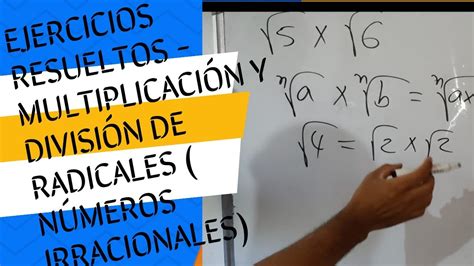 Ejercicios Resueltos Multiplicaci N Y Divisi N De Radicales