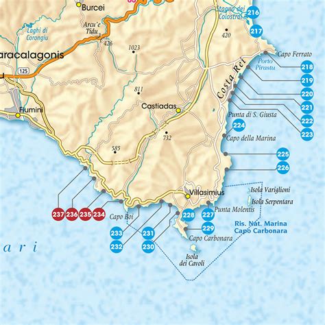 La Cartina Delle Spiagge Della Sardegna Da Scaricare Nel Tuo Smartphone