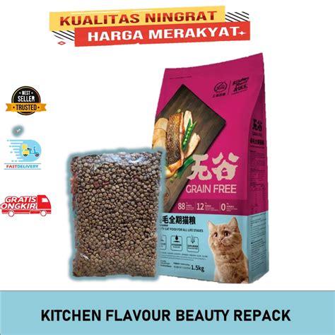 Makanan Kucing Kitchen Flavour Beauty Kitchen Flavor Beauty All Life