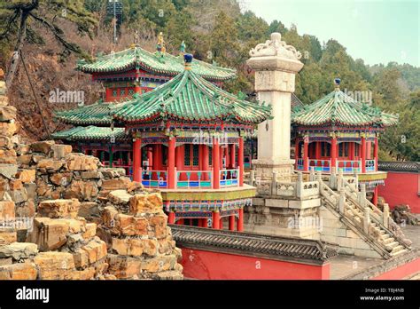 Ancient architecture closeup in Beijing Stock Photo - Alamy