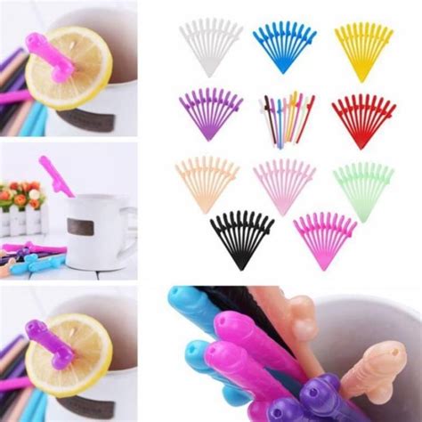 Civilian Hens Party Accessory Drink Plastic Willy Dick Dicky Straws Novelty Nude Straw Lazada PH