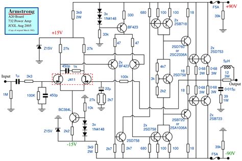 Hifi Audio Amplifier Circuit Diagram Hi Fi Amplifier Circuit