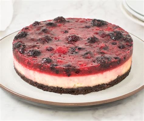 Fork Cheesecake Frutos Del Bosque Fork Para 6 A 8 Pers Online