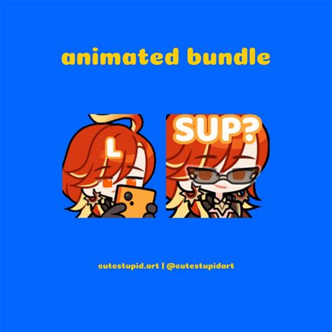 Animated Mavuika Emotes GENSHIN IMPACT - Etsy