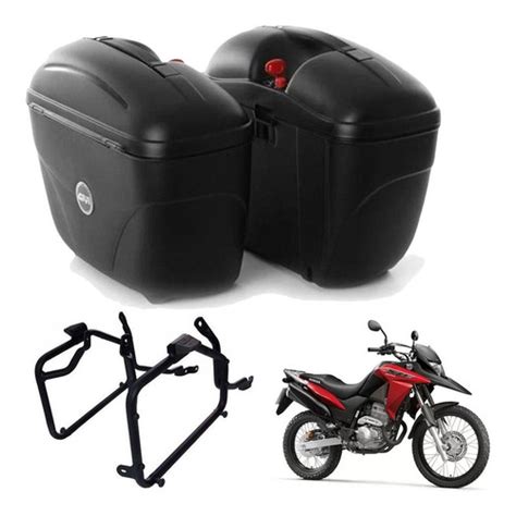 Baú Lateral Givi E21 Bauleto Xre 300 Suporte Mala Chapam