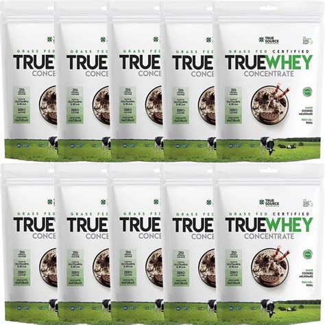 Kit X True Whey Concentrate G Refil Cookies Milkshake True