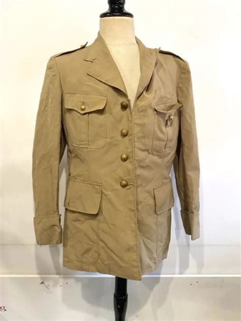 Ancien Uniforme Chemise Veste Vareuse Militaire Arm E Fran Aise L Gion