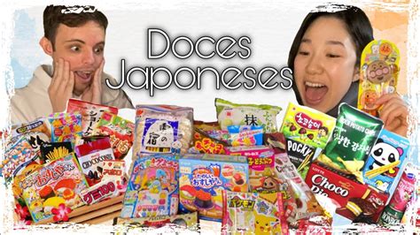 Doces Japoneses Provando Doces Do JapÃo Youtube