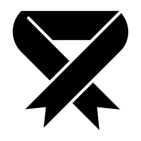 aids ribbon black Icon Button Logo Community Design 25559630 Vector Art at Vecteezy