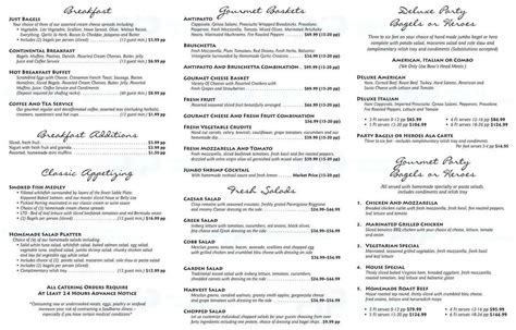 Bagels And A Whole Lot More Menu Urbanspoonzomato