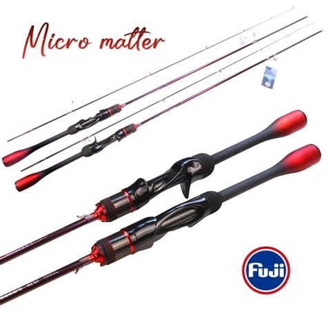 1 68M 1 8M Fuji Solid Carbon UL Rod X Cross Ultralight Spinning Rod