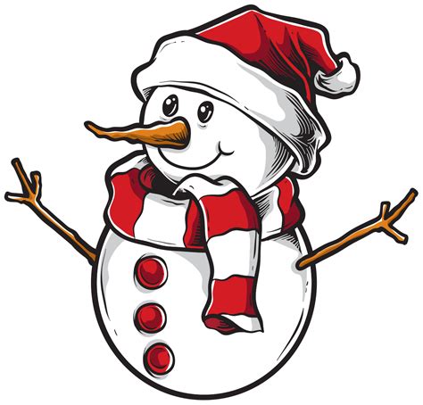 Autocolantes Decorativos De Natal Boneco De Neve Feliz TenStickers