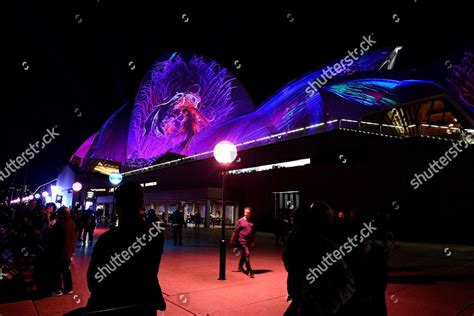 View Lights Show On Sydney Opera Editorial Stock Photo - Stock Image ...