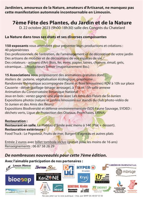 Présentation Fête des plantes 2023