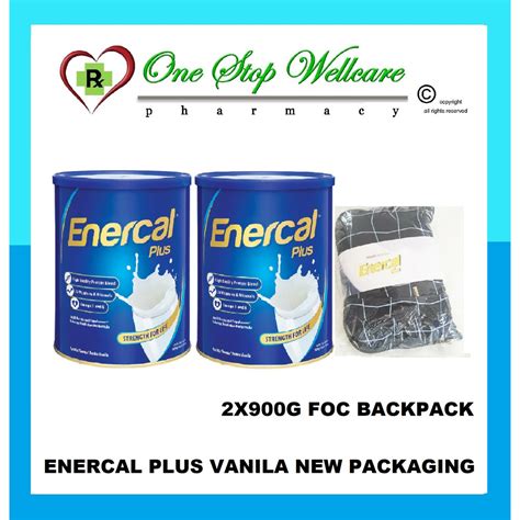 ENERCAL PLUS VANILA 900G OLD PACKAGING NEW PACKAGING EXP 4 2025