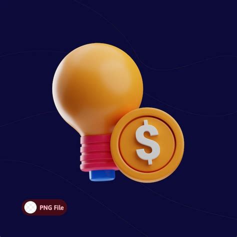 Premium PSD Finance Money Object Idea Money In 3d Illustration