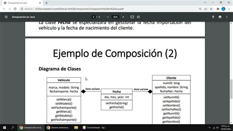 Video Composici N En Java Objetos Como Miembros De Clases Curso