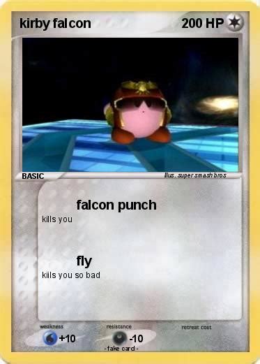 Pokémon Kirby Falcon 3 3 Falcon Punch My Pokemon Card