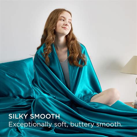 Butterysoft Satin Sheet Set Satin Sheets Silky Sheets Satin Bedding