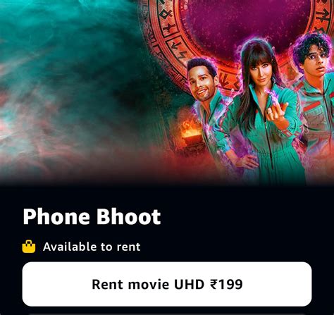 Ott Updates On Twitter Hindi Movie Phonebhoot Now Streaming On