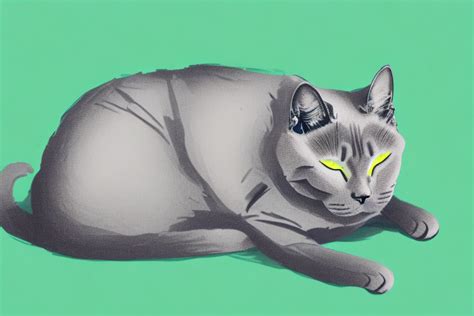 Understanding What a Chartreux Cat Sleeping Means - The Cat Bandit Blog
