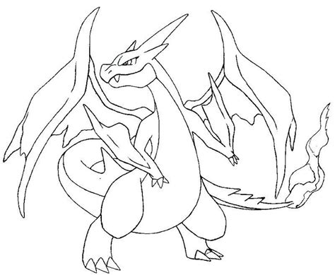 Dibujos De Charizard Para Colorear Colorear