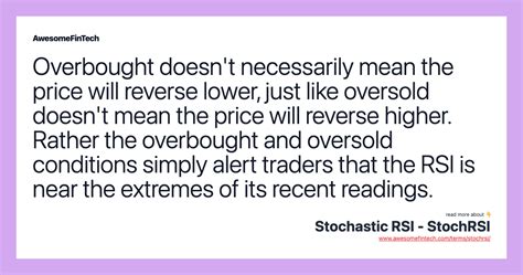 Stochastic Rsi Stochrsi Awesomefintech Blog