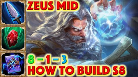 Smite How To Build Zeus Zeus Mid Build Season Conquest How To